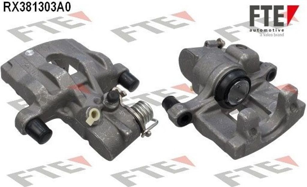 FTE Bremssattel Hinten Links für RENAULT ESPACE IV (JK0/1) Ø38mm Grau 9290488