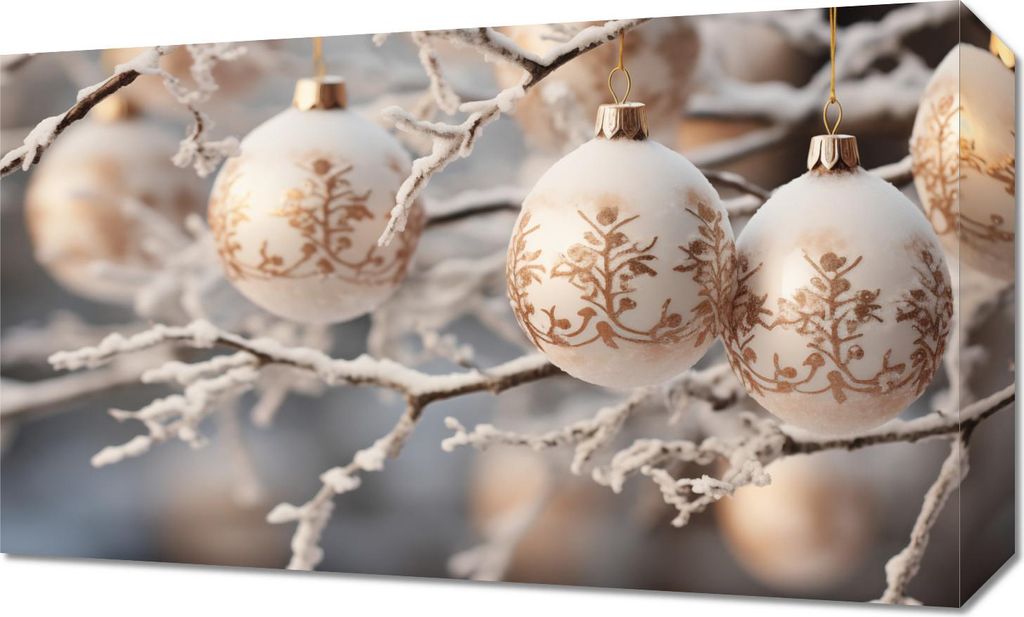 Bild 50x30cm Winterliche Pracht