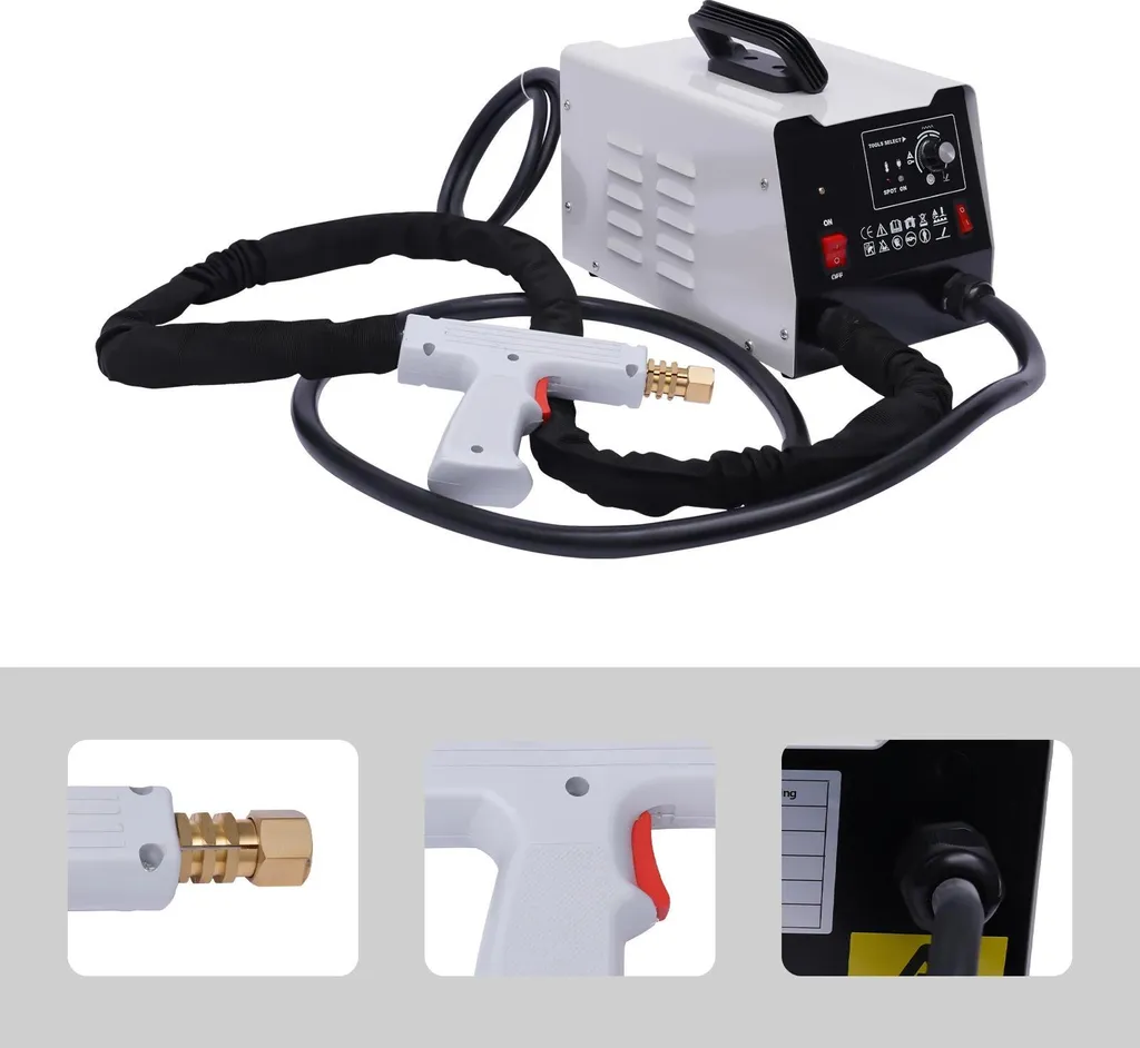 Spotter carrosserie 3500A | Soudeuse par points acier 220V induction