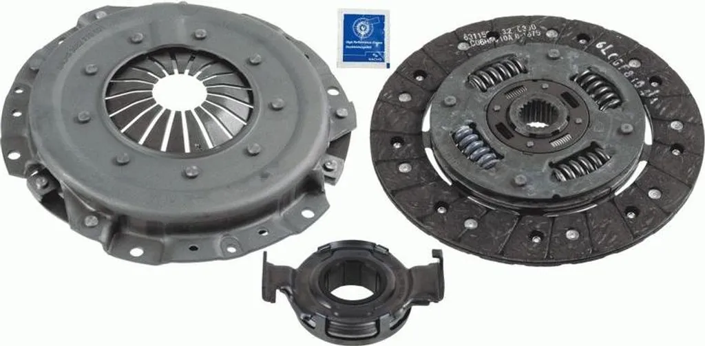 Kit d'embrayage complet pour Fiat Punto SACHS 3000 631 001 Origine