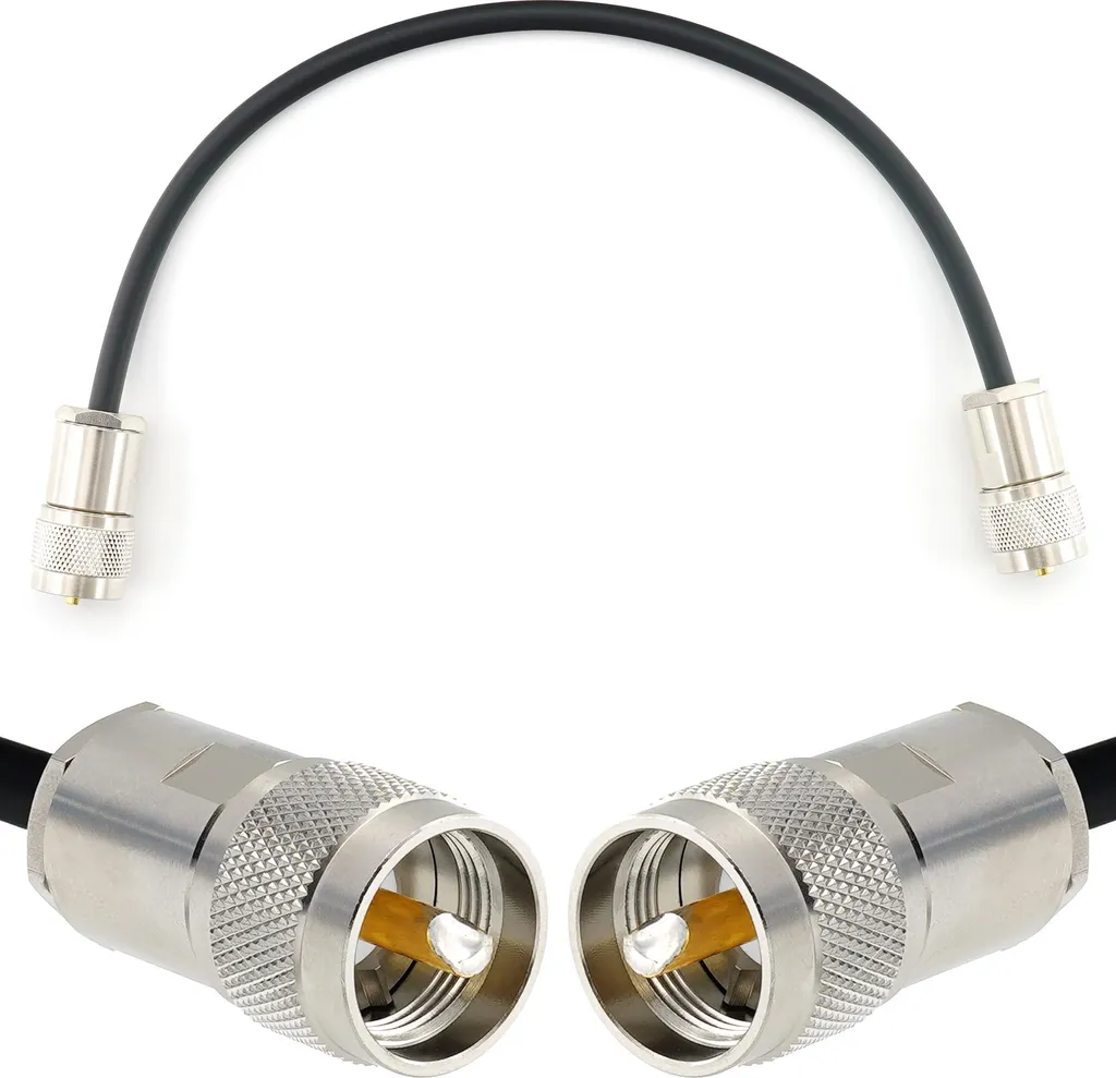 Prolunga Antenna Radio 30cm PL259 | Cavo HF-240 Bassa Perdita RF