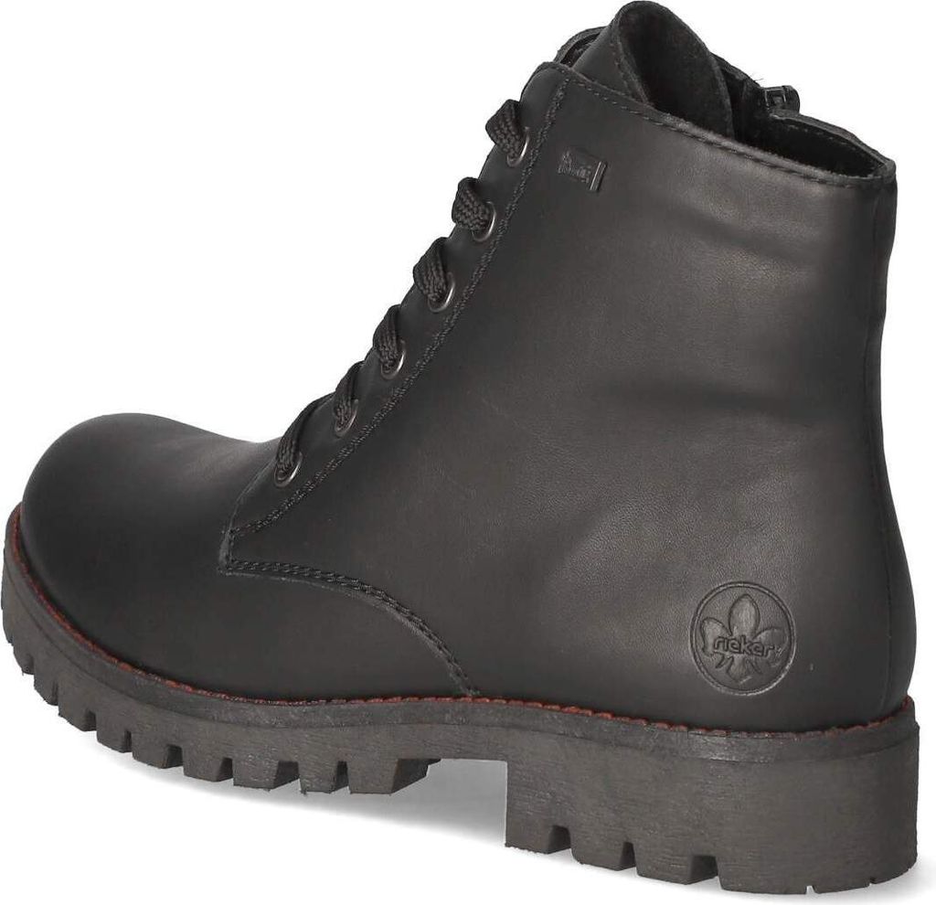 Rieker Schnürstiefel - Tiefschwarz Kunstleder Größe: 39 Produktbild 74