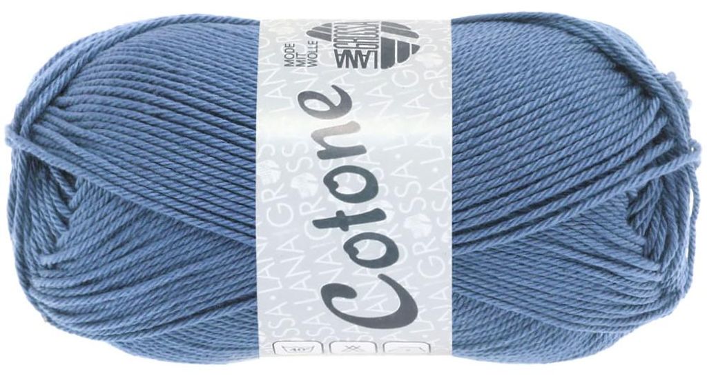 Lana Grossa - Cotone 0071 jeans Produktbild 