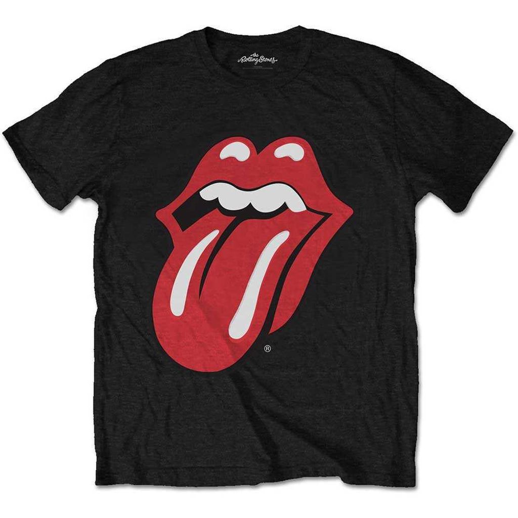 The Rolling Stones Classic Tongue Black 2XL T-Shirt Produktbild 
