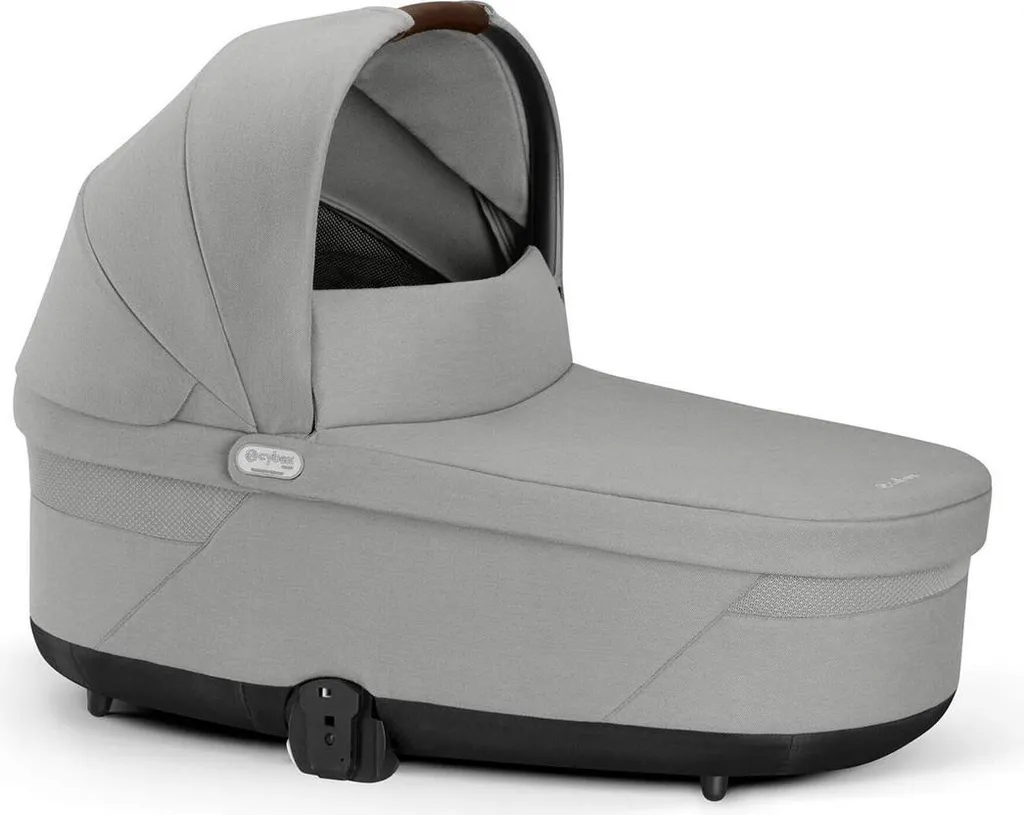 Nacelle pour nouveau-né Cybex Cot S Lux Stone Grey - Confort et Sécurité