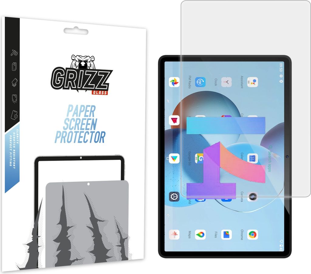 Matte Folie GrizzGlass PaperScreen für Doogee T30E