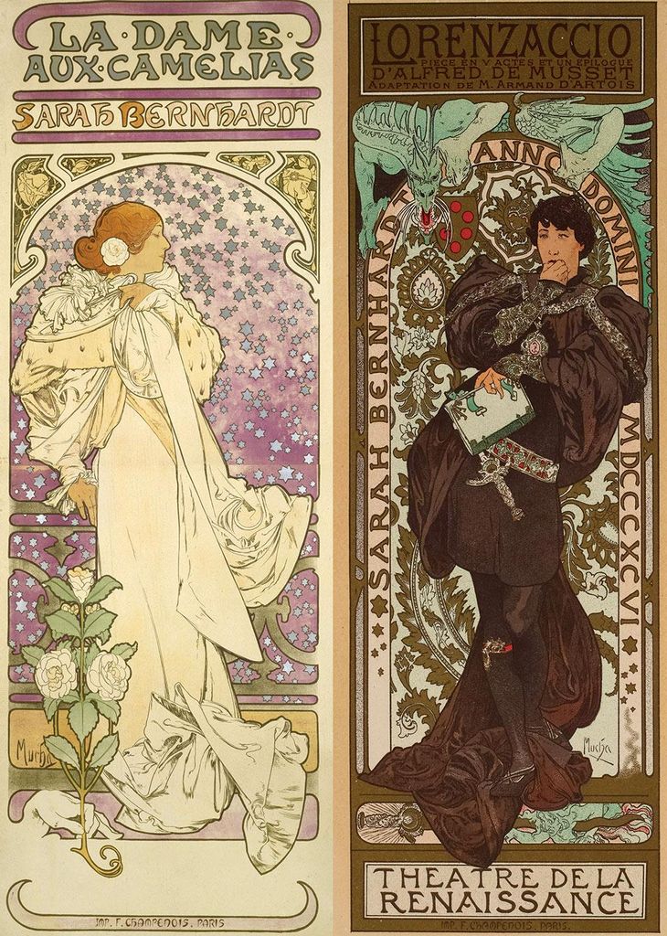 Bluebird Puzzle Alfons Mucha Collage Kunst Puzzle 500 Teile