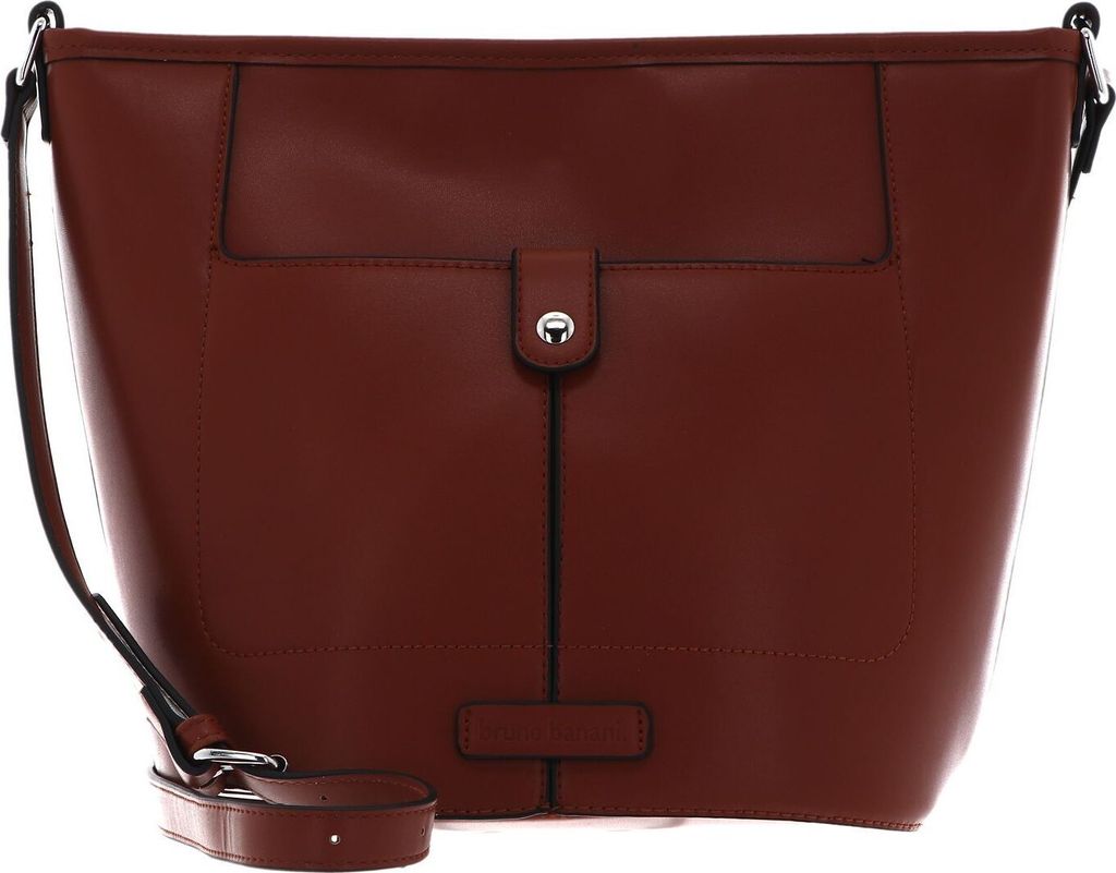 bruno banani Umhängetasche Schultertasche Shoulder Bag Cognac hellbraun