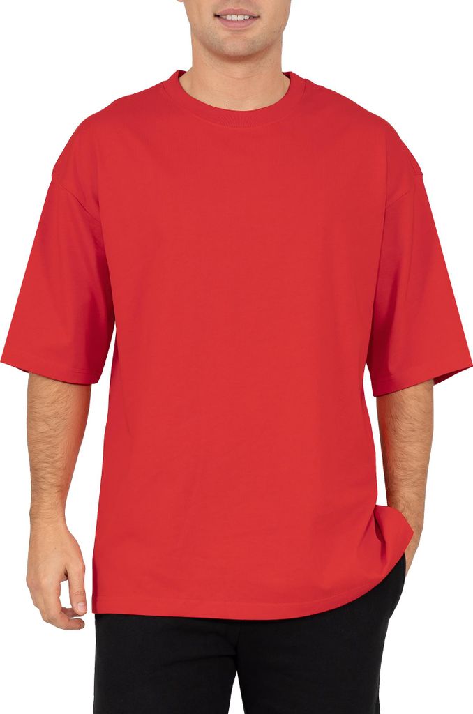 Reichstadt Oversized T-Shirt Herren 25RS070 Red L