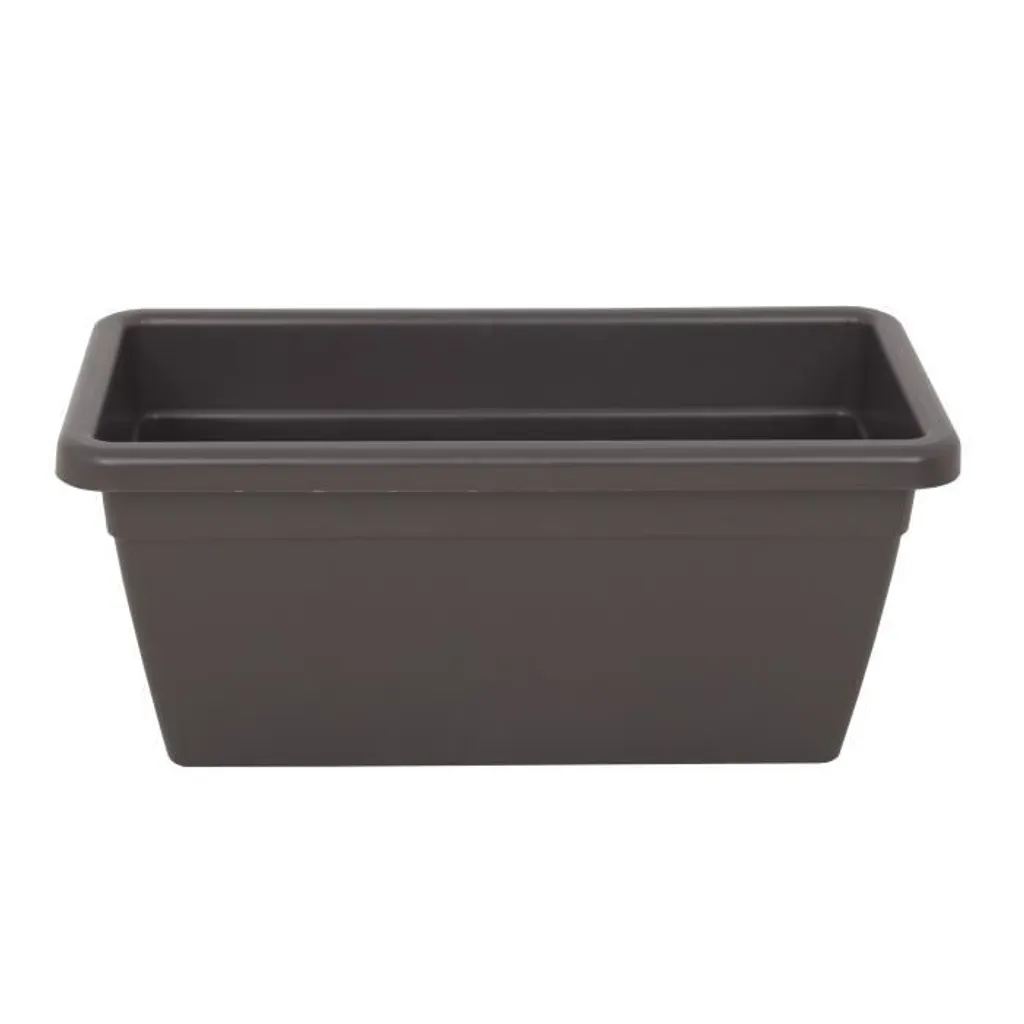 Jardinière Venezia XL Anthracite 60x30 cm - ARTEVASI - Pot Rectangulaire