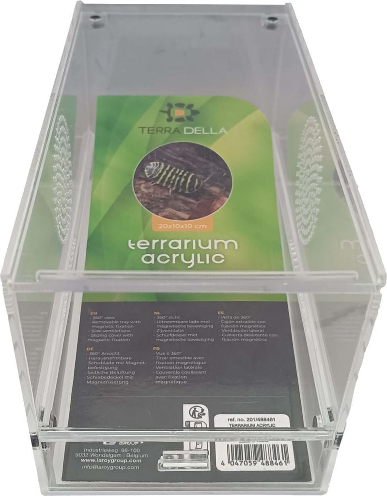 Terra Della Terrarium Acryl transparent, Maße: 20 x 10 x Produktbild 