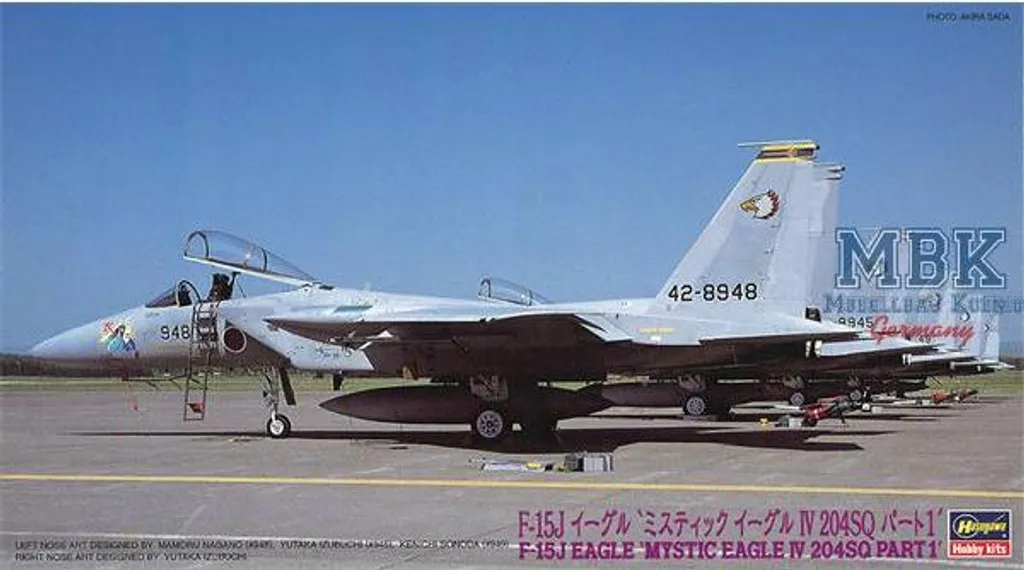 Maquette Avion de Chasse F-15J Eagle Mystic Eagle IV Hasegawa Has02292