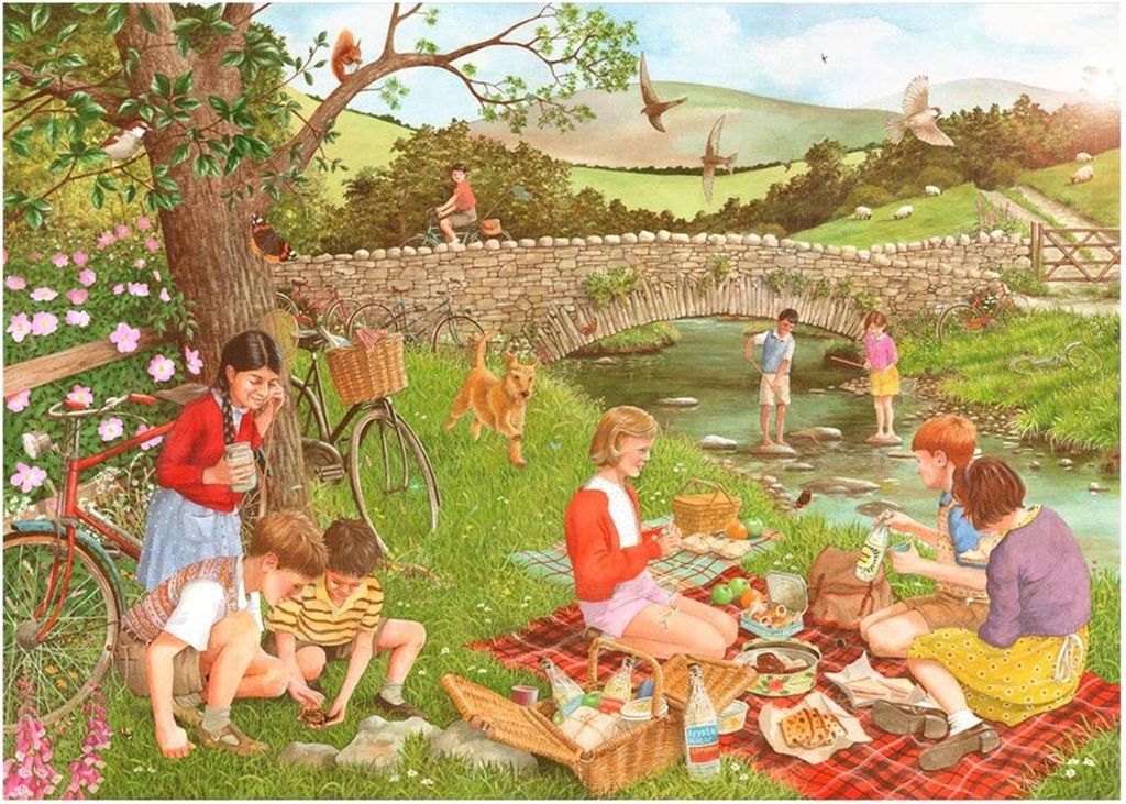 House of Puzzles Puzzle Lashings of Lemonade 500 XL Teile Landschaft