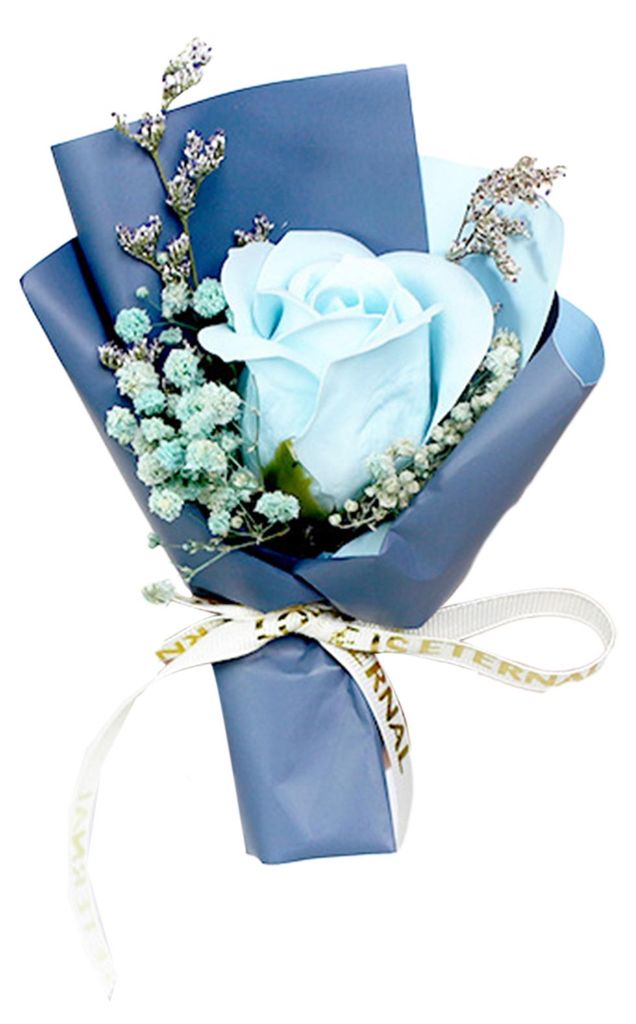 Mini-Aromatherapie-Seifenrosenstrauß, duftendes künstliches Blumenarrangement, Geschenkidee für Weihnachten, Hochzeit, Geburtstag, Valentinstag ...
