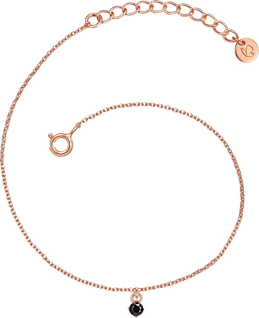 Glanzstücke München Armband Sterling Silber Spinell 17,0 cm Basislänge + 4,0 cm Verlängerung 50083864