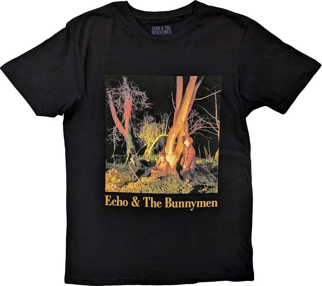 Echo & The Bunnymen - "Crocodiles" T-Shirt für Herren/Damen Uni RO9348 (XXL) (Schwarz)