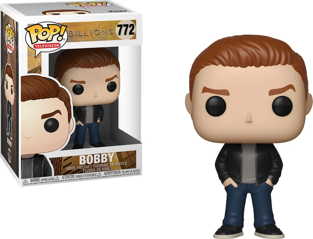 Pop Billions Bobby 772 Figurine de collection en vinyle 9cm originale