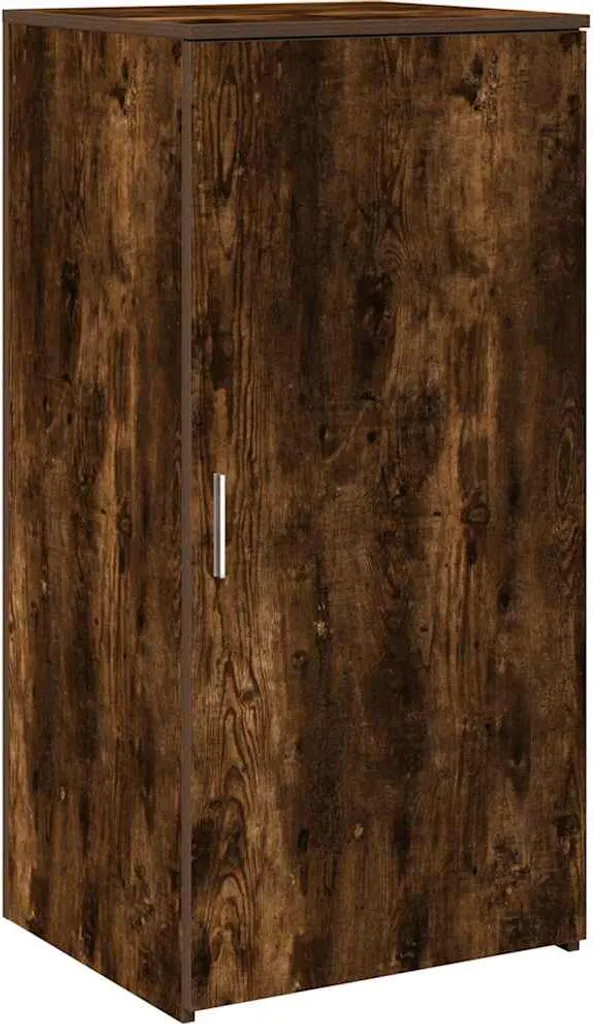 Mobile Ufficio Rovere Fumé 50x45x103,5 | Armadio Porta Documenti