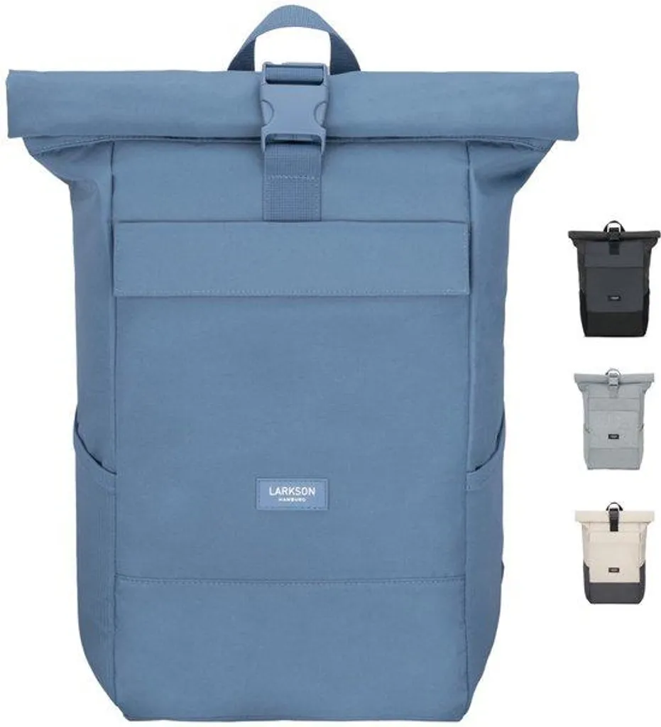 Grand Sac à Rabat Bleu Clair pour Université, Bureau et Vélotaf
