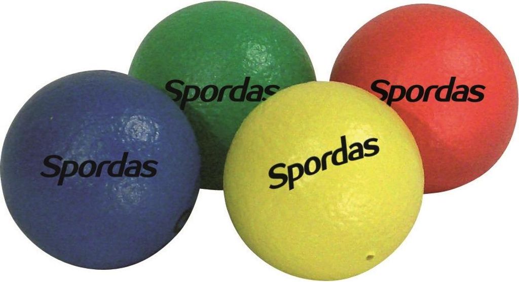 Spordas Schaumstoffbälle Set 70mm - bunte Spielbälle für Kinder
