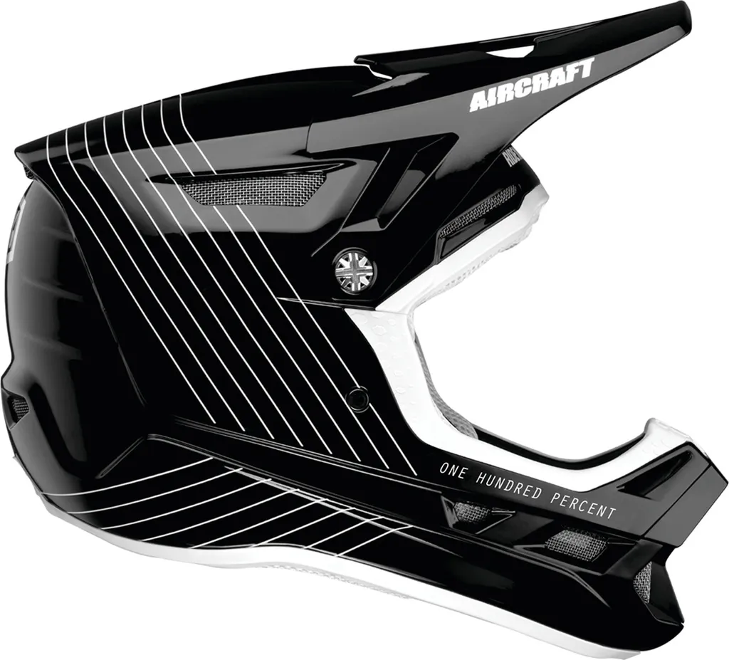 Casque de Descente 100% Aircraft Composite Silo XL Idéal pour le BMX