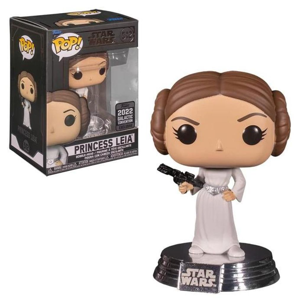 Star Wars Funko POP  PVC-Sammelfigur - Princesse Leia Image du produit 