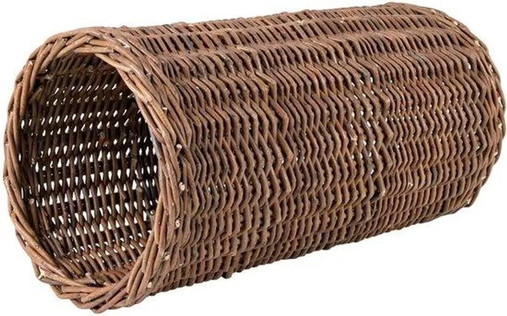 Tunnel d'exercice pour cochon d'Inde, cachette bois de cèdre 38cm