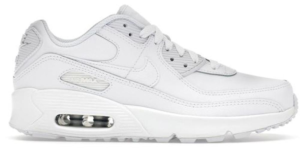 Nike Air Max 90 White Metallic Silver (GS) - EU 38.5 Produktbild 