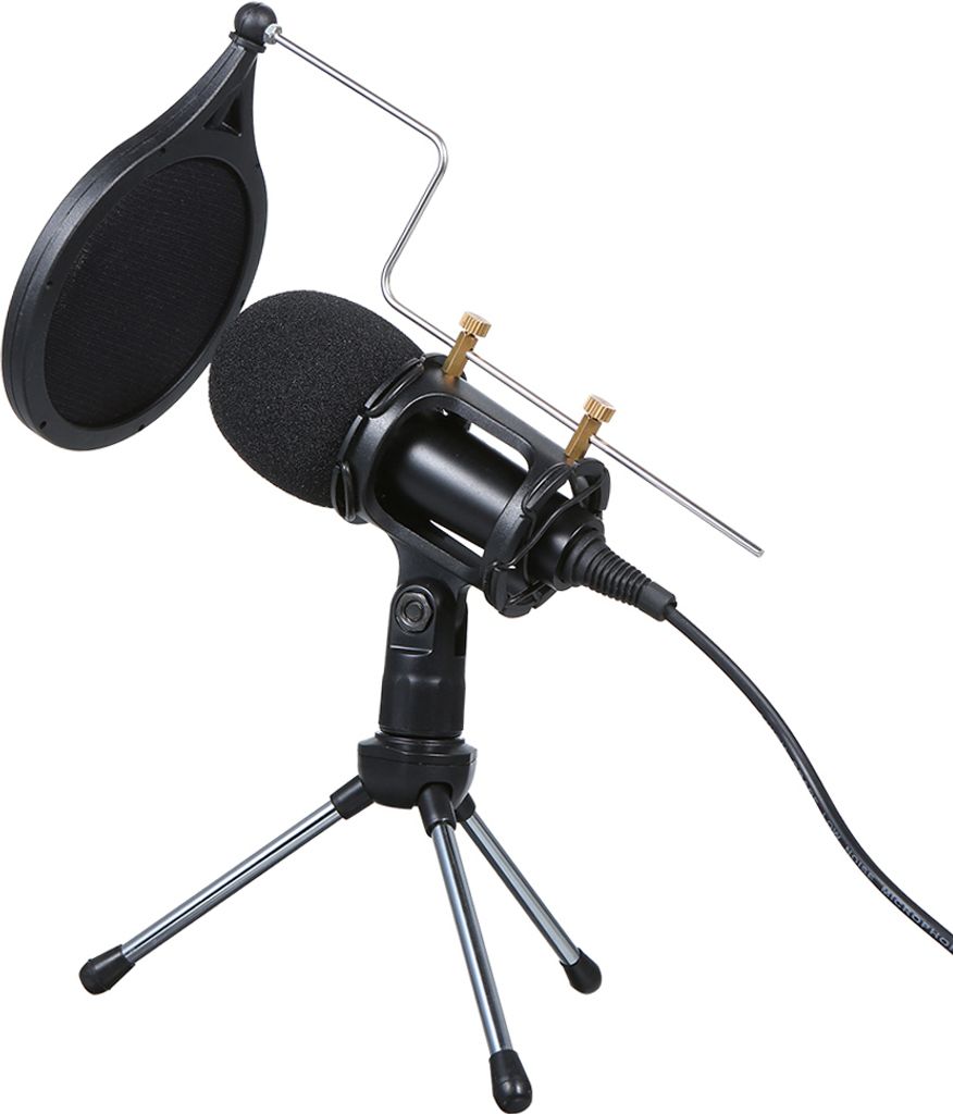 Kabelgebundenes Kondensatormikrofon Audio 3,5 mm Produktbild 