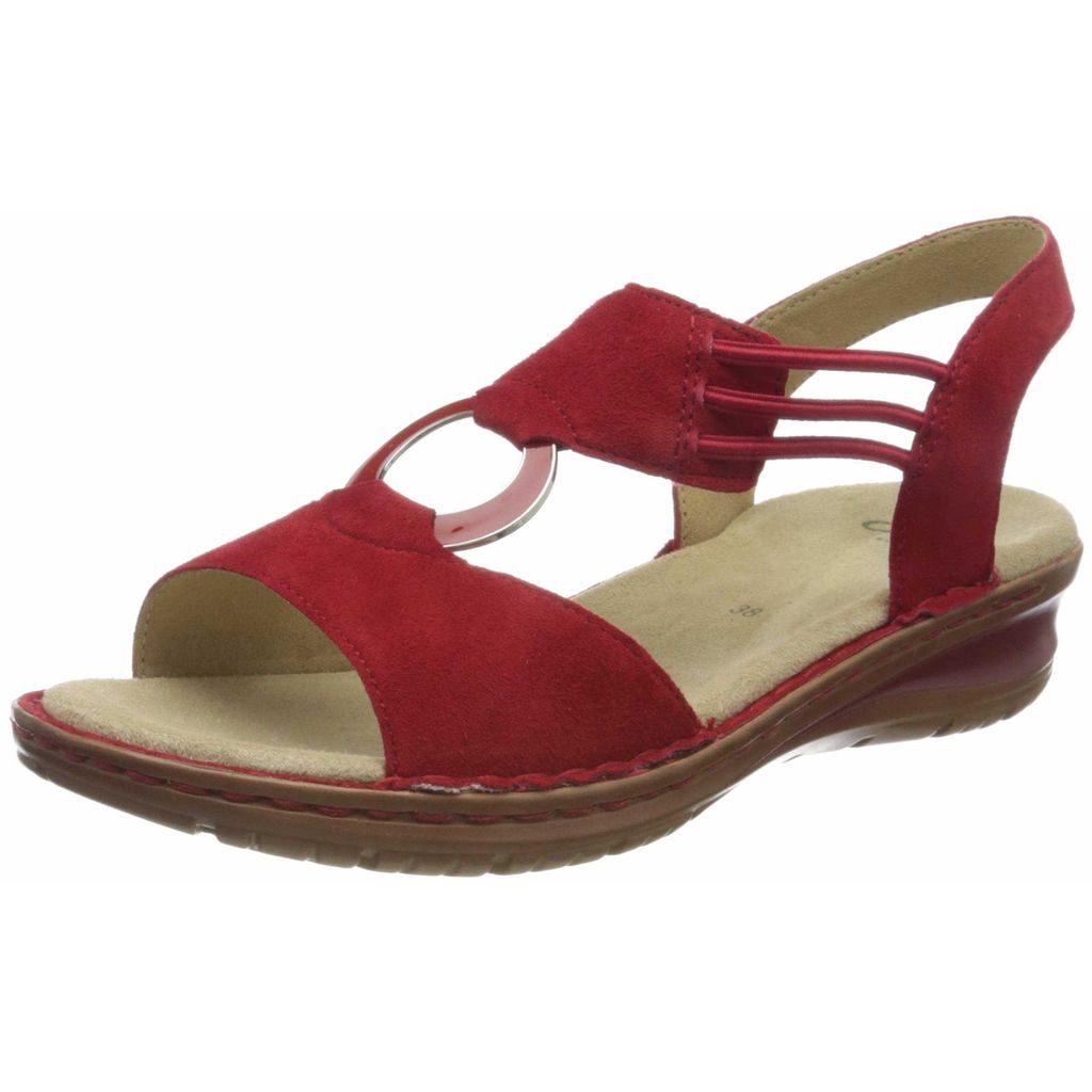 ARA Damen Sandalen & Sandaletten rot Gr. 40