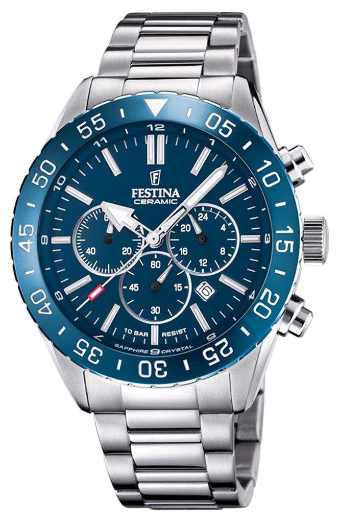 Festina Chronographen CERAMIC Blue Produktbild 