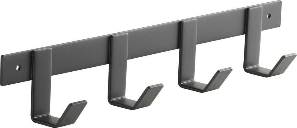 SOTECH Blackline ALBA Hakenleiste klein 345 mm mit 4 Haken Produktbild 