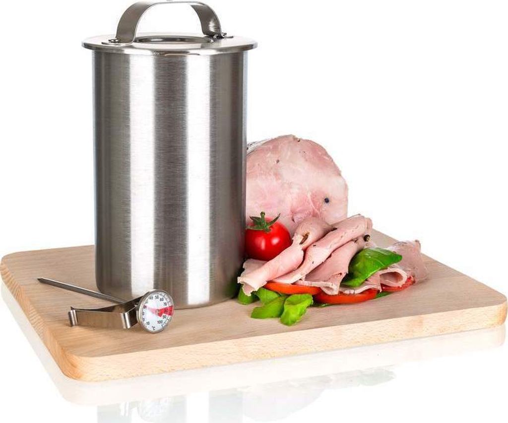 BANKETT Schinkenmacher rostfreier Stahl AKZENT 19,5 x 10 cm, 1,3 l