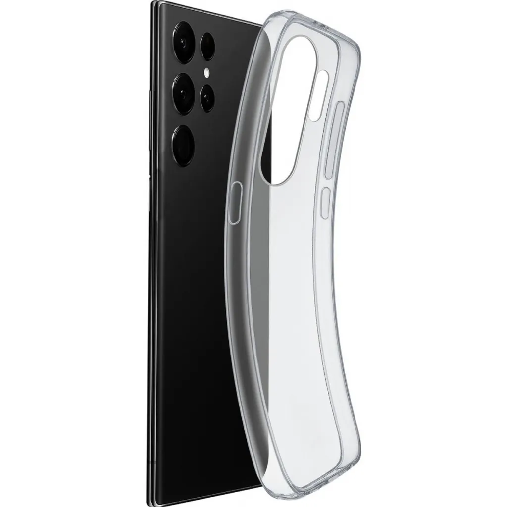 Custodia Cellularline 60697 Nera - Design Slim per Smartphone 6.8" - 1