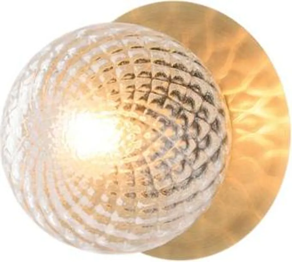 Applique Murale Classique Armonia Fer Bronzé 1 Feu pour Intérieur Chic