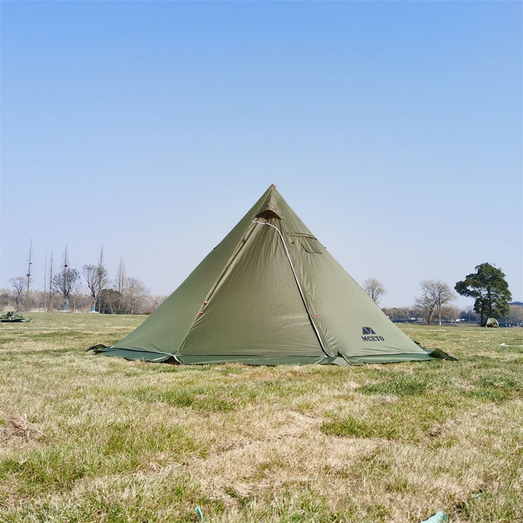 MCETO Tipi-Zelt für 4–6 Personen, mit Ofenanschluss, Produktbild 3