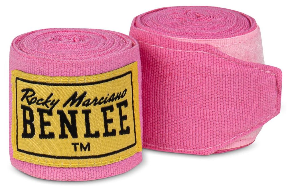 Bandage pour les mains ELASTIC Baby Pink 200cm BENLEE Image du produit 