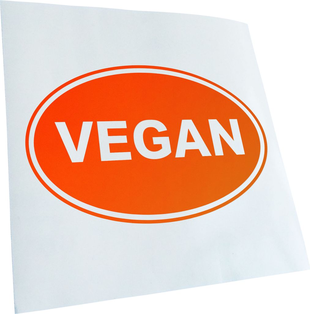 Kiwistar - Autoaufkleber - neonorange - 30 x 19 cm - Vegan - Heckscheibenaufkleber - Aufkleber für Auto Kfz Fahrrad, LKW, Truck Mofa