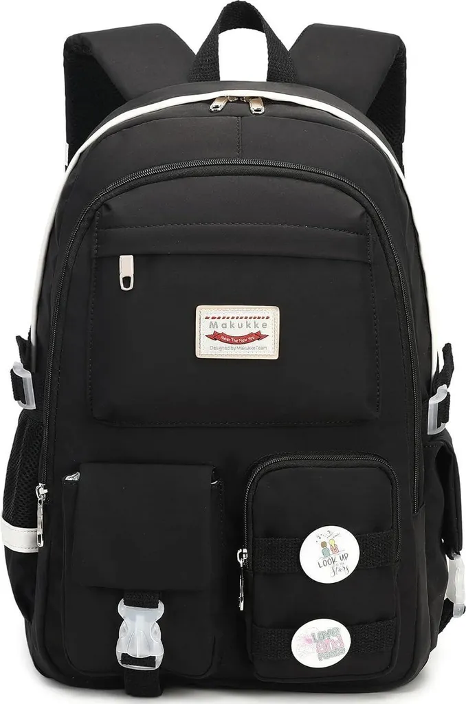 Sac à Dos de Cours pour Lycéenne et Étudiante avec Poche PC 15 Pouces