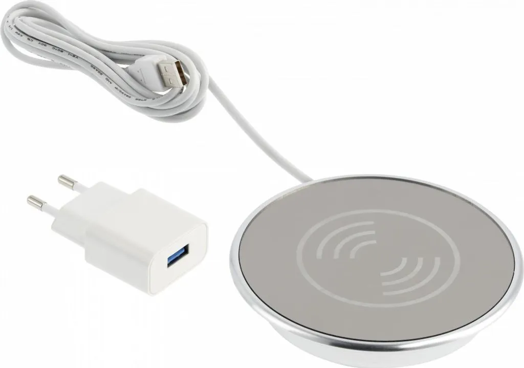 Chargeur à induction encastrable 10W GTV pour meuble et bureau moderne