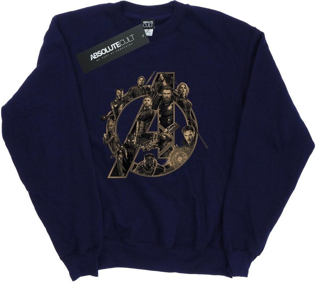 Avengers Infinity War - Sweatshirt für Herren BI1614 (3XL) (Marineblau)