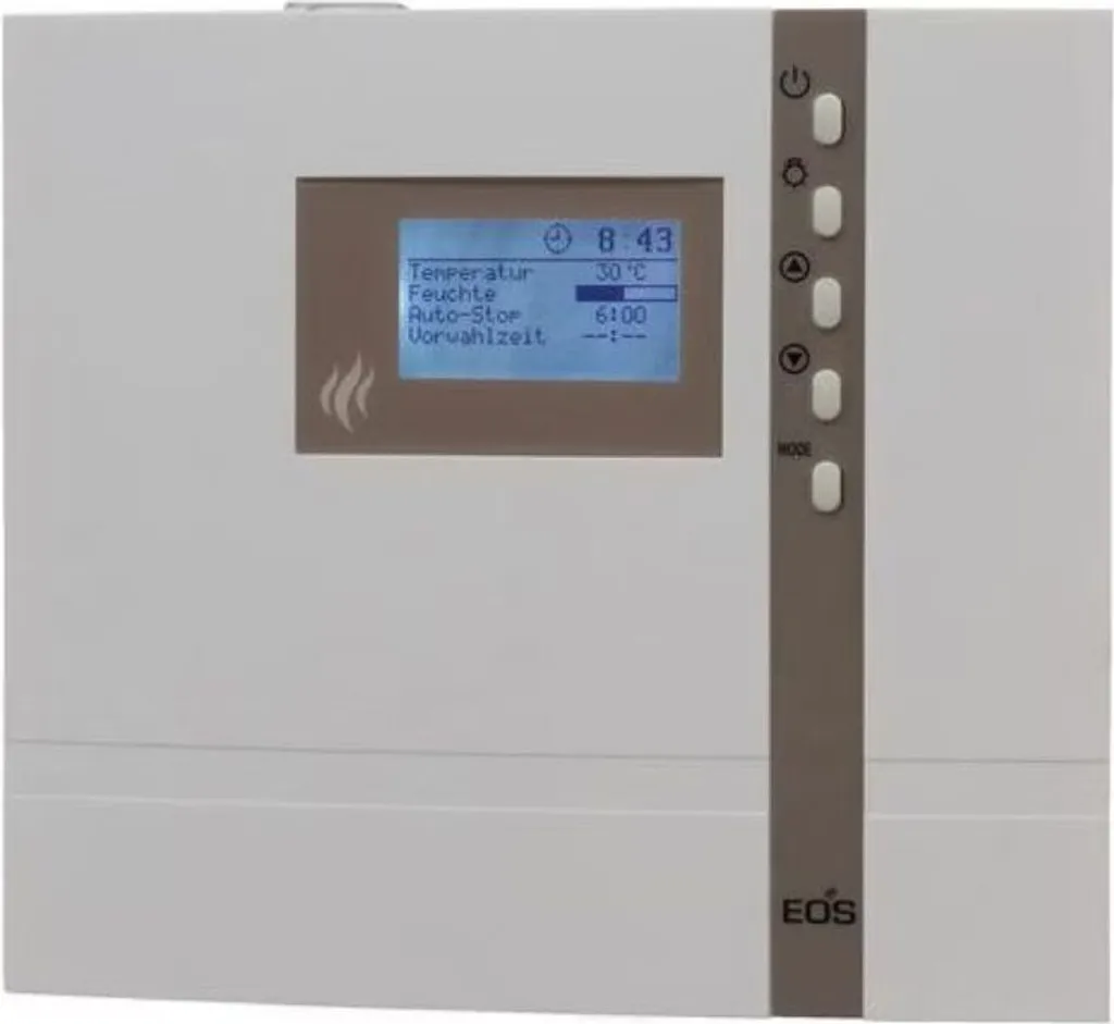 Commande de sauna EOS Econ D4 pour poêle électrique jusqu'à 9 kW