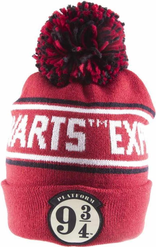 Harry Potter - Mütze für Kinder HE1471 (Einheitsgröße) (Rot/Weiß)