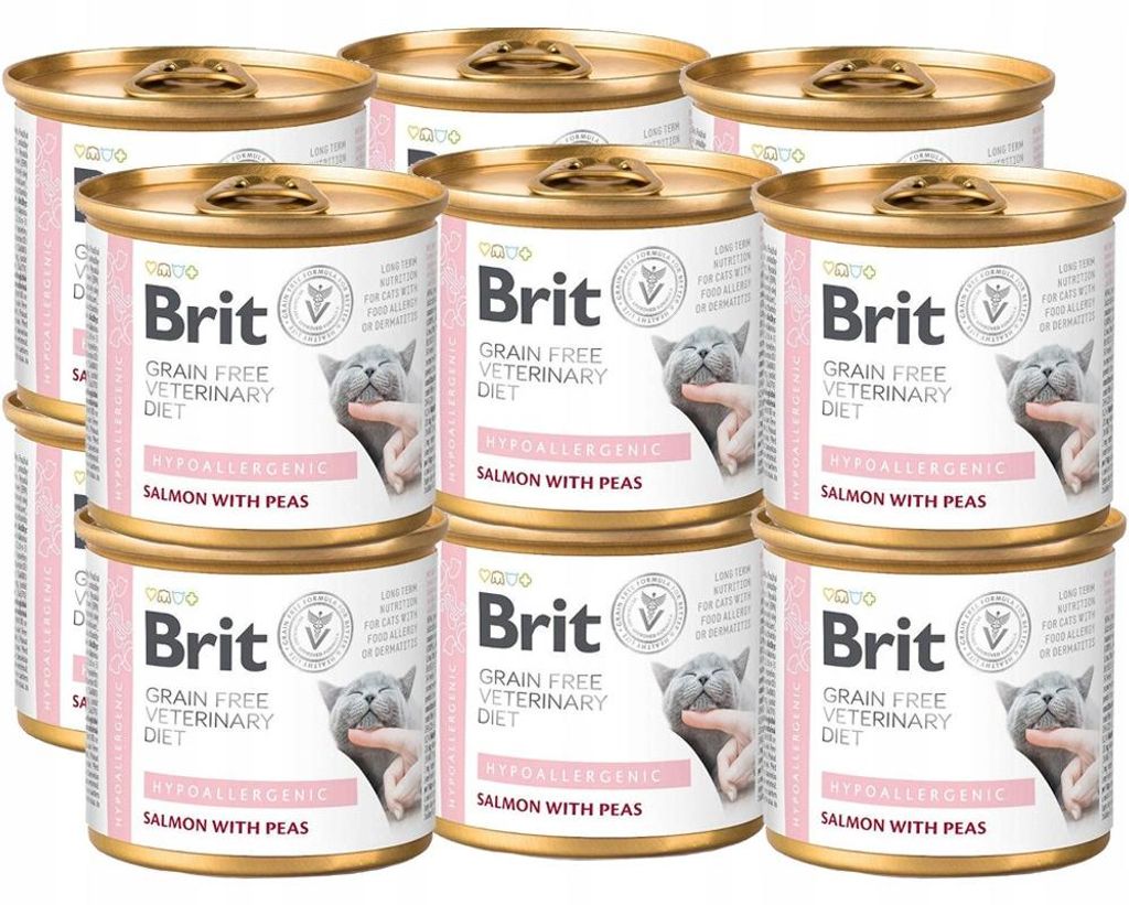 Brit Grain Free, alimento para gatos, hipoalergénico, 12 Imagen del producto 