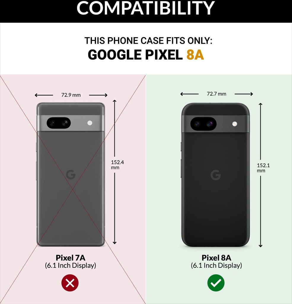 Glitzer Silikon Hülle Für Google Pixel 8A – Dünn, Stoßfest & Kratzfester Schutz | Präzise Aussparungen