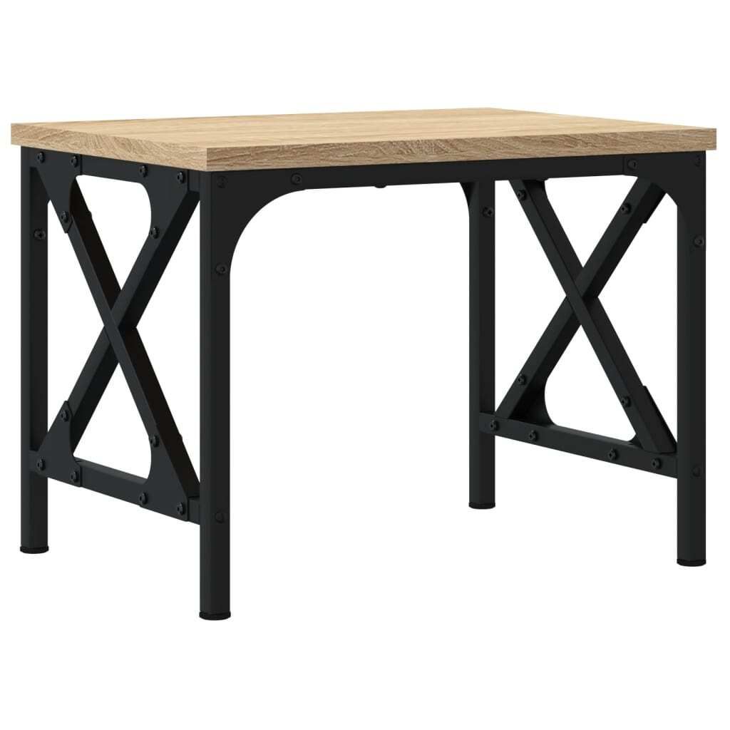 vidaXL Stojan na tlačiareň Sonoma Oak 40x30x31 cm odvodený Obrázok produktu 