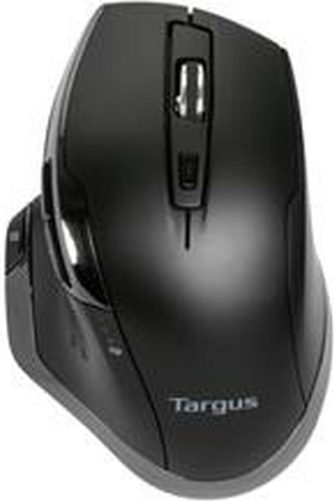 Targus Maus - antimikrobiell - ergonomisch - Für Rechtshänder - 7 Tasten - kabellos - 2.4 GHz - kabelloser Empfänger (USB)