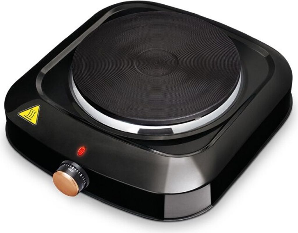 BERLINGERHAUS Einplatten-Elektroherd 1500 W Black Rose Collection BH-9437