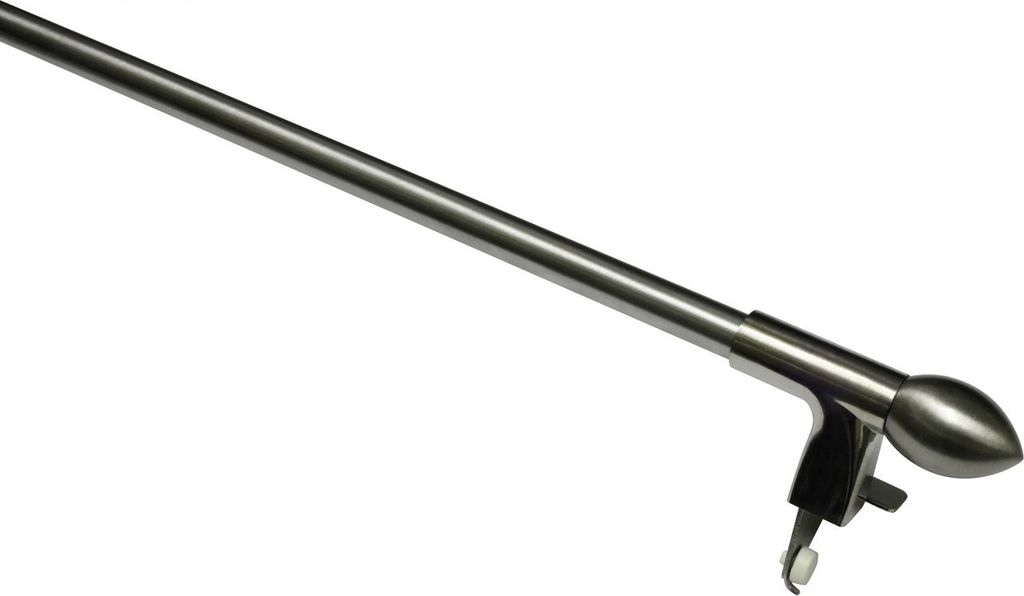 Gardinia Klemmstange Press & Go edelstahl, 50 - 80 cm