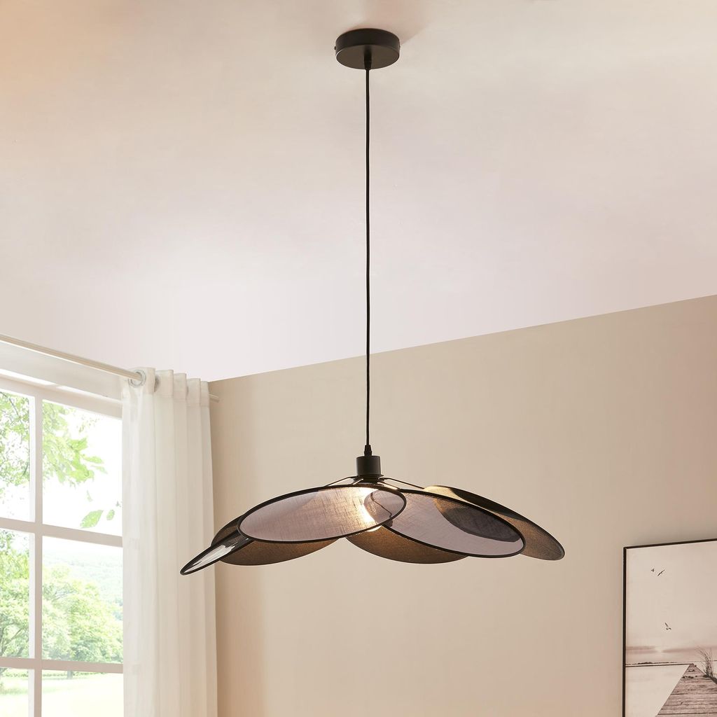 Lampa wisząca 'Blackwood' Lampa wisząca o wyglądzie kwiatu Zdjęcie produktu 